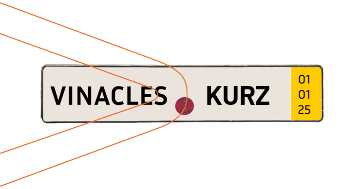 Kurzzeitkennzeichen (Duits 5-daags kenteken)